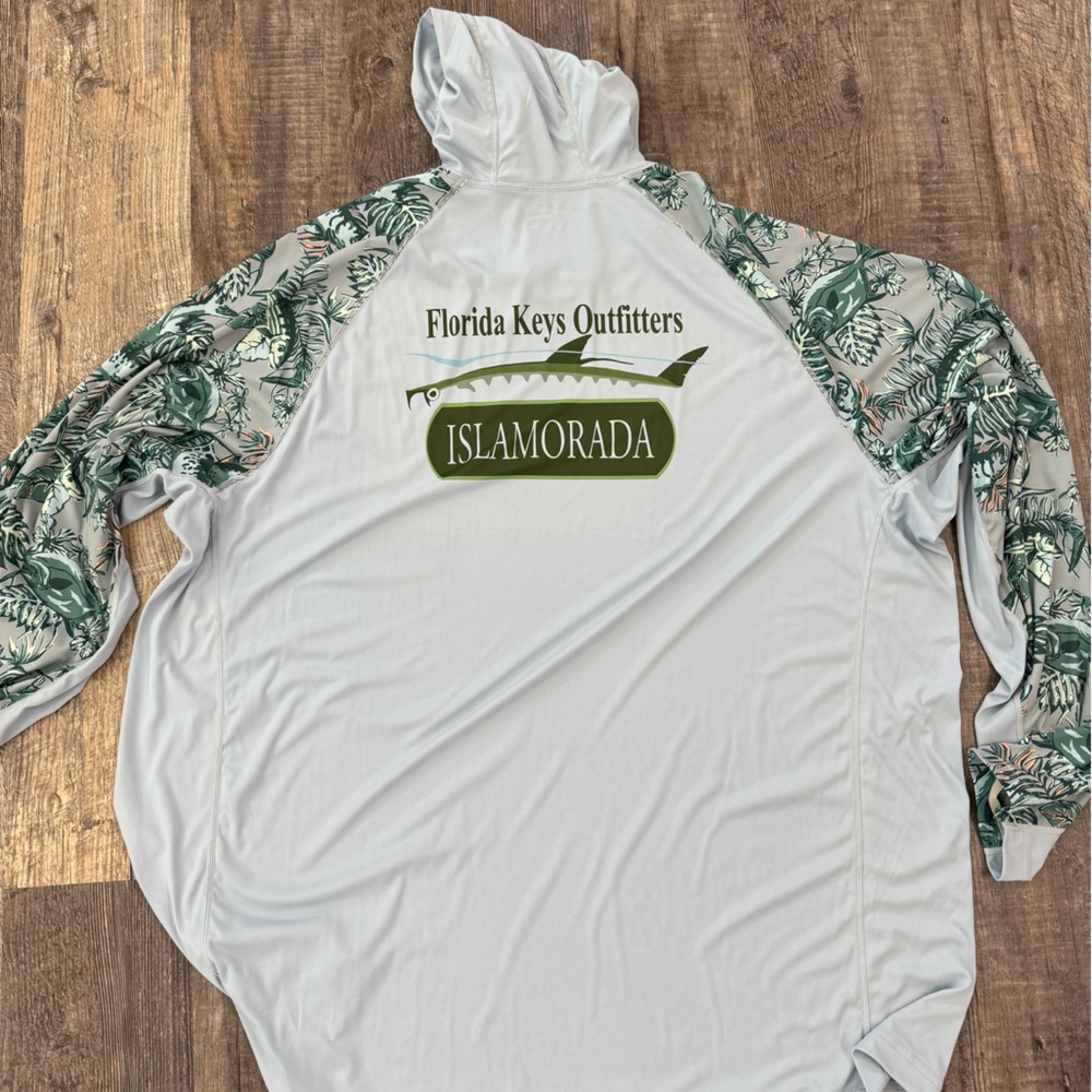 Simms Florida Keys Outfitters Hooded Fishing Shirt